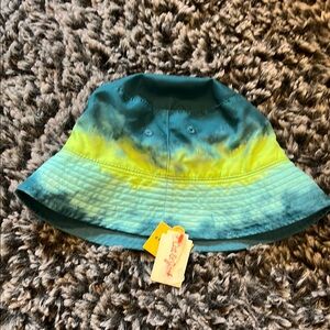 Cat & Jack Blue and Yellow Kids Bucket Hat